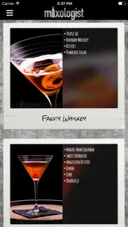 mixologist™ drink & cocktail recipes iphone screenshot 1