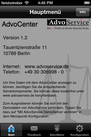 AdvoCenter screenshot 2