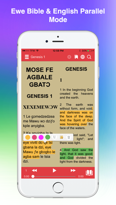 How to cancel & delete Ewe Bible from iphone & ipad 2