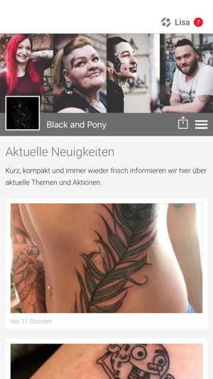 Black and Pony