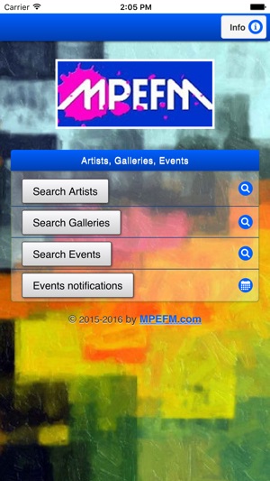 MPEFM - Art galleries search(圖1)-速報App