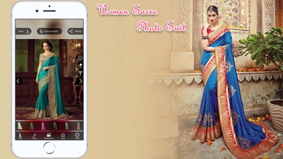 How to cancel & delete Women Saree Photo Suit from iphone & ipad 3