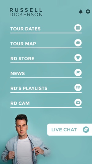 Russell Dickerson's: RD app(圖1)-速報App