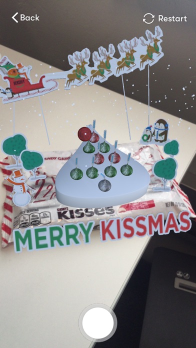 Hershey’s Merry Kissmas App screenshot 3