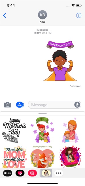 Super Mother's Day Stickers