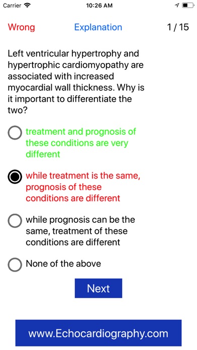Echocardiography Questions screenshot 3