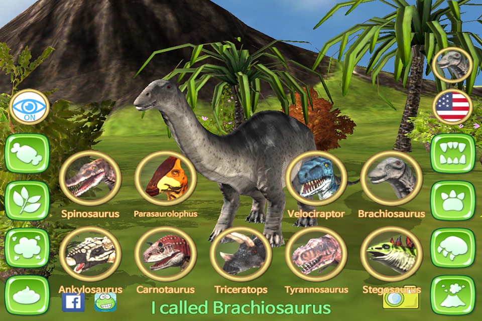 Dinosaur 3D -Augmented reality screenshot 2