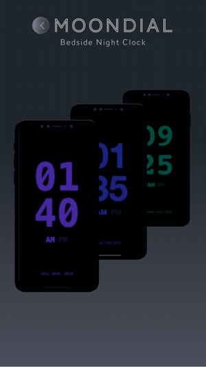 MoonDial — Bedside Night Clock