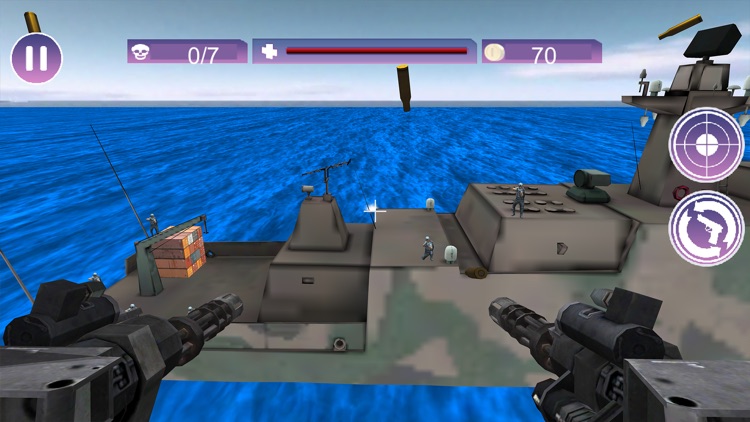 Helicopter Gunner: Sea Battle Real War Game