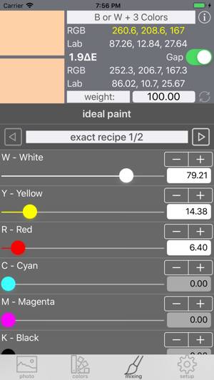 Real Paint mixing tools LITE(圖3)-速報App