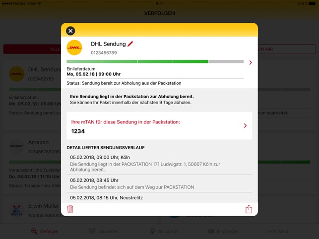 DHL Sendungsverfolgung - Verfolge dein Paket LIVE!