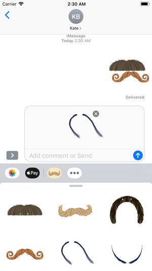 Stache Talk Mustache Animated(圖2)-速報App