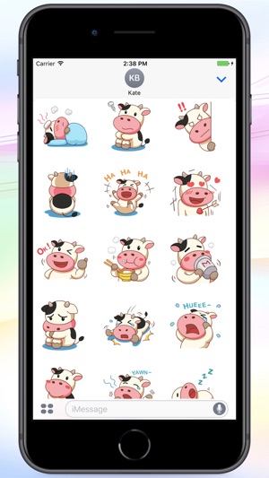 Milky Cow! Stickers(圖2)-速報App