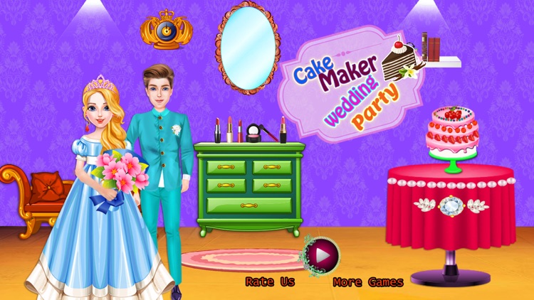 Cake Maker Wedding Party