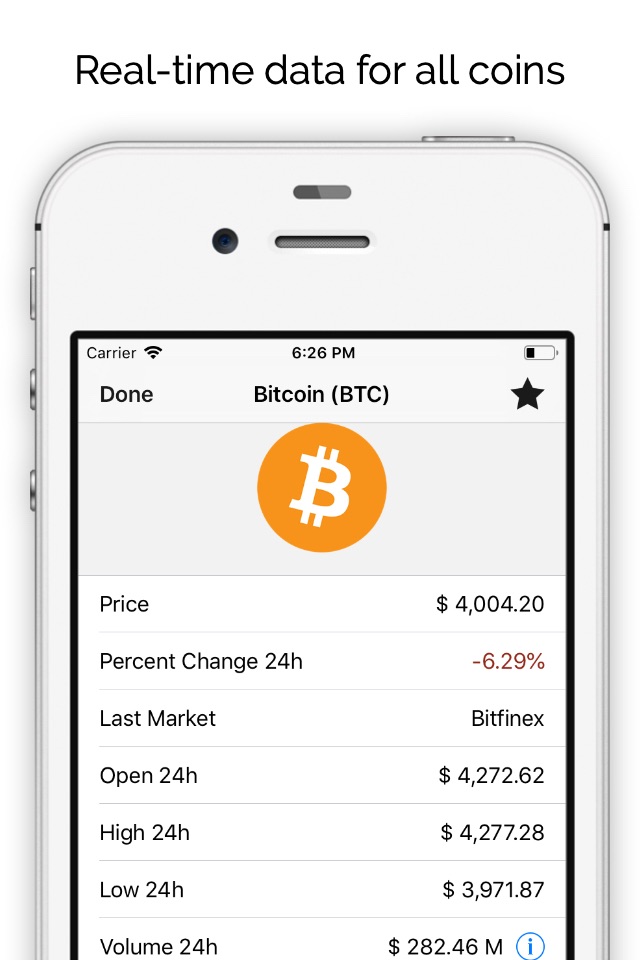 Coins: Cryptocurrency Tracker screenshot 2