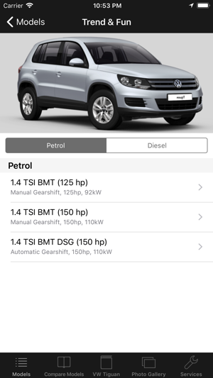 CarSpecs VW Tiguan 2015(圖2)-速報App