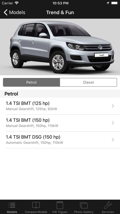 CarSpecs VW Tiguan 2015