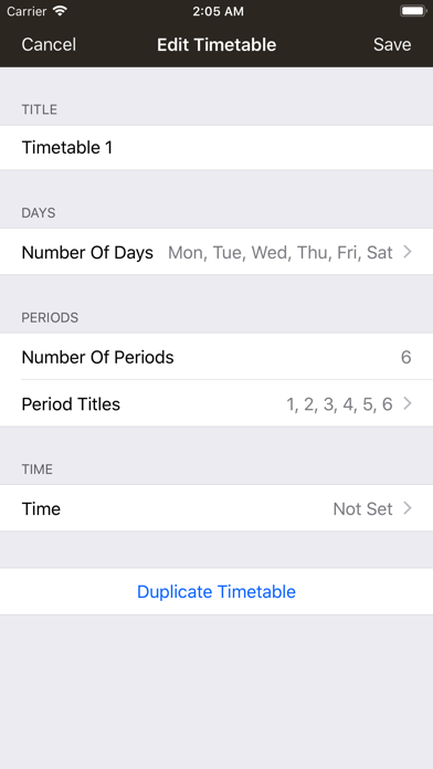 How to cancel & delete Tables - Lesson Management App from iphone & ipad 4