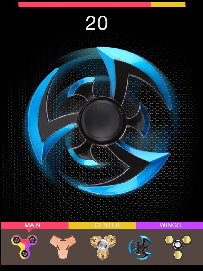 Fidget spinner - change all