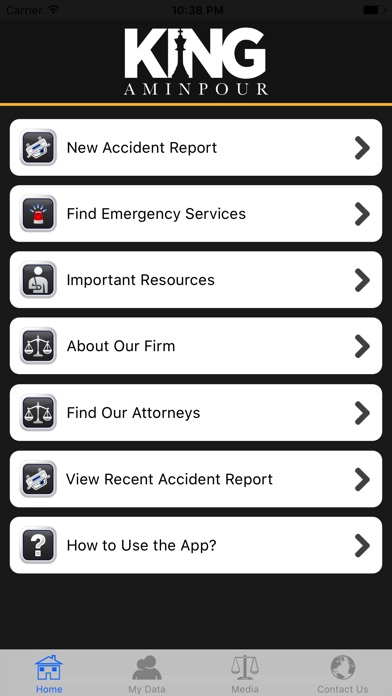 King Aminpour Accident App screenshot 2
