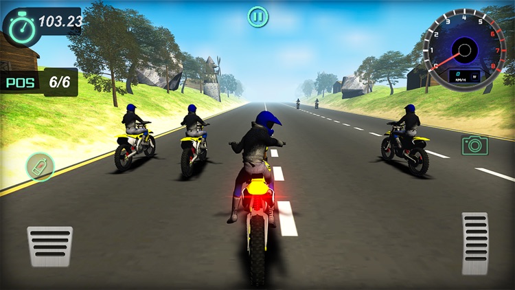 Highway Bike Stunt Racer