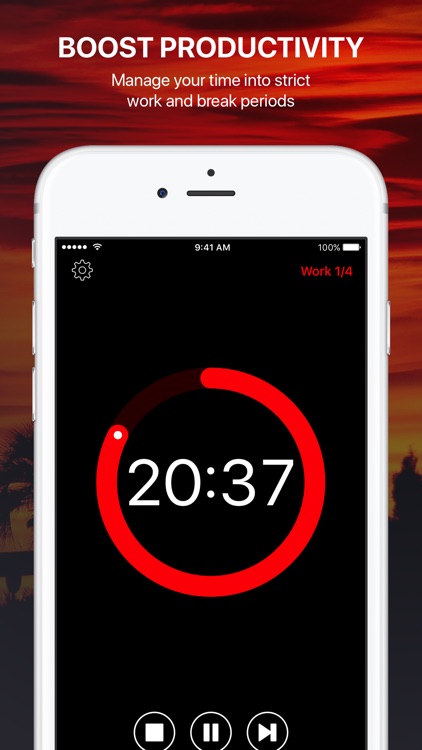 Pommie Lite - Pomodoro Timer