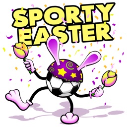 Easter Soccer Stickers