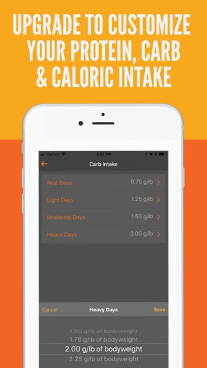 Carb Cycling: Meal Planner(圖4)-速報App