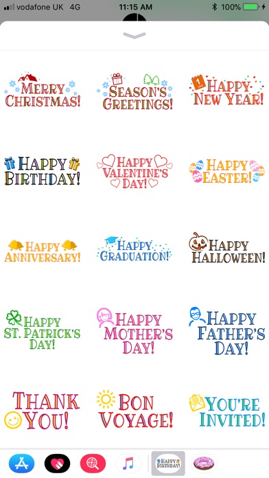 The Celebration Sticker Pack screenshot 3