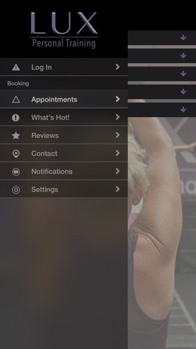 LUX Personal Training screenshot 2