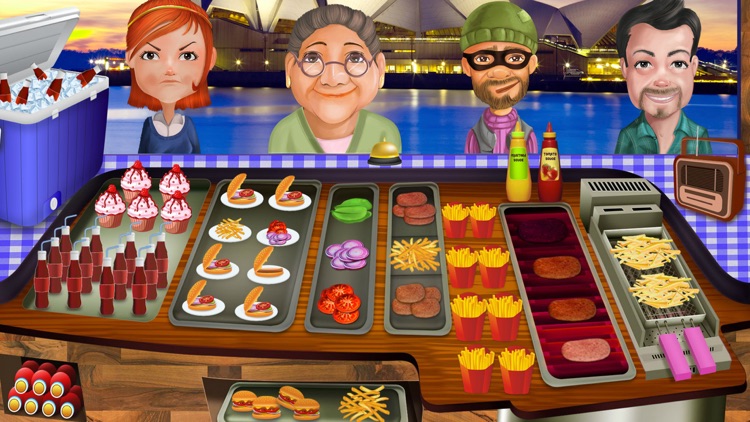 Fast Food Rush Cooking Games screenshot-3