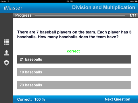 iMaster - 3rd Grade Math screenshot 4