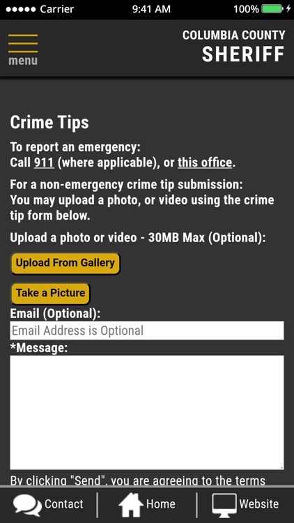 Columbia County Sheriff AR screenshot-3