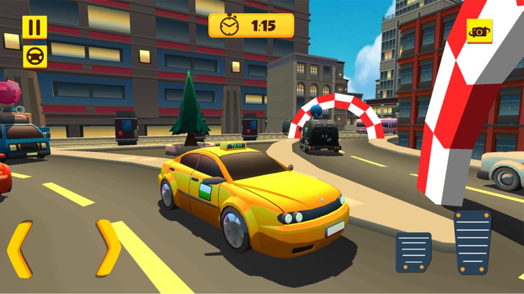 Car Driving Hurdles Smash screenshot-4