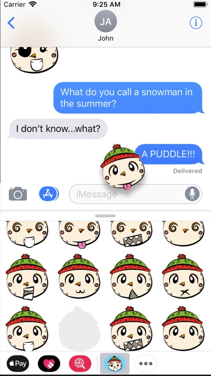 Little Snowman Sticker Pack