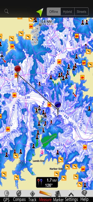 Murray lake GPS nautical Chart(圖1)-速報App