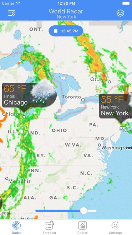 NOAA World Radar - Weather, Rain & Hurricanes screenshot-0