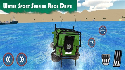Real Water Surfer: Epic Beach Car Driving screenshot 4