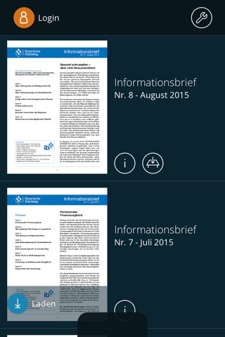 Informationsbrief screenshot 3
