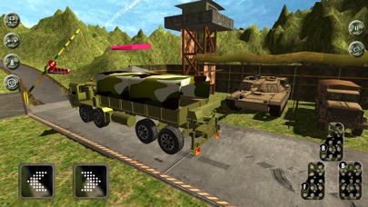 3D Army Drive Truck Simulator screenshot 2