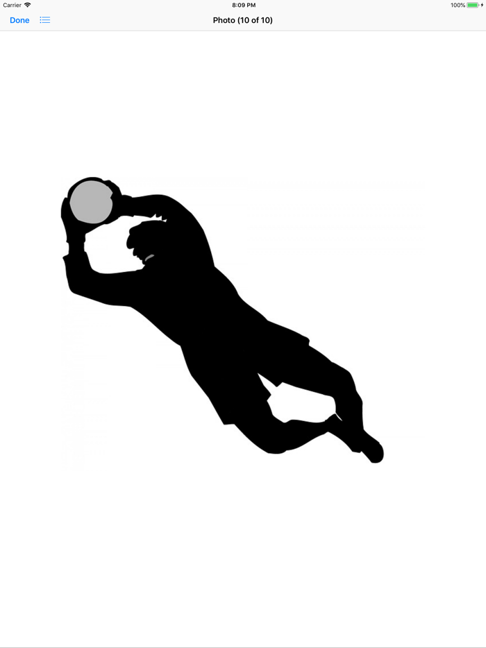Silhouette Football Stickers