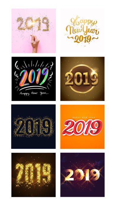 2019 New Year - Stickers screenshot 2