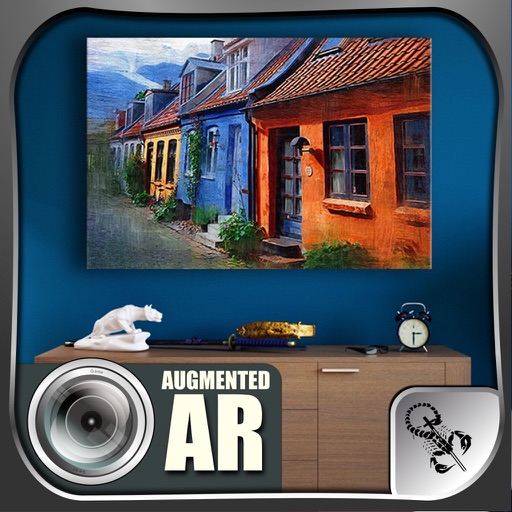 Augmented AR Photo Wall