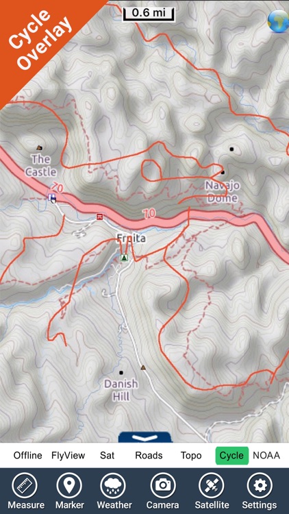 Capitol Reef National Park - GPS Map Navigator
