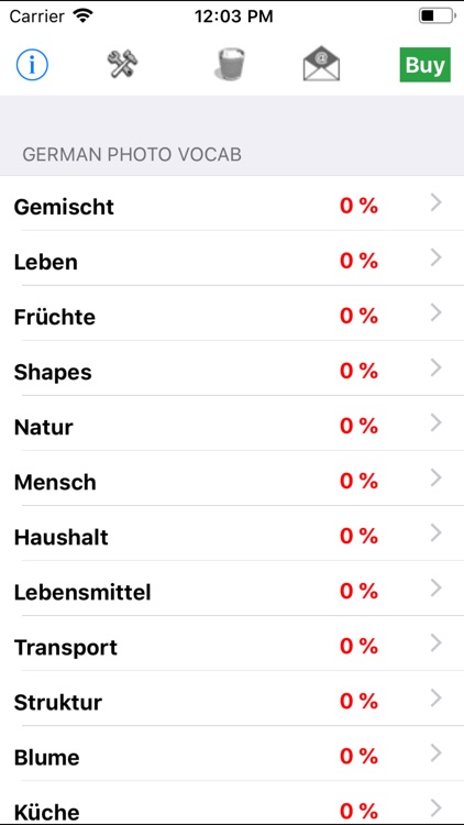 German: Words from Pictures