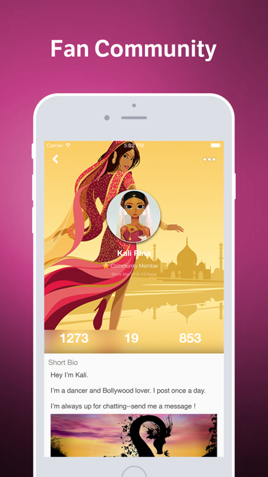 How to cancel & delete Amino for: Bollywood from iphone & ipad 1