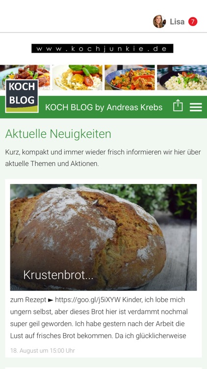 KOCH BLOG by Andreas Krebs