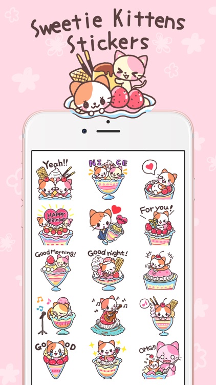 Sweetie Kittens Stickers