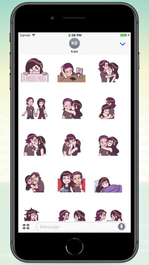 Young Couple! Stickers(圖1)-速報App