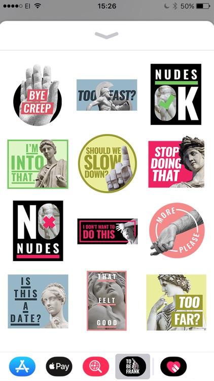 To Be Honest Stickers